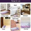 Bohemian Vintage Area Rug Machine Washable Carpet Non-Slip Living Room Floor Throw Rug for Bedroom Dining Room Kids Playroom Mat
