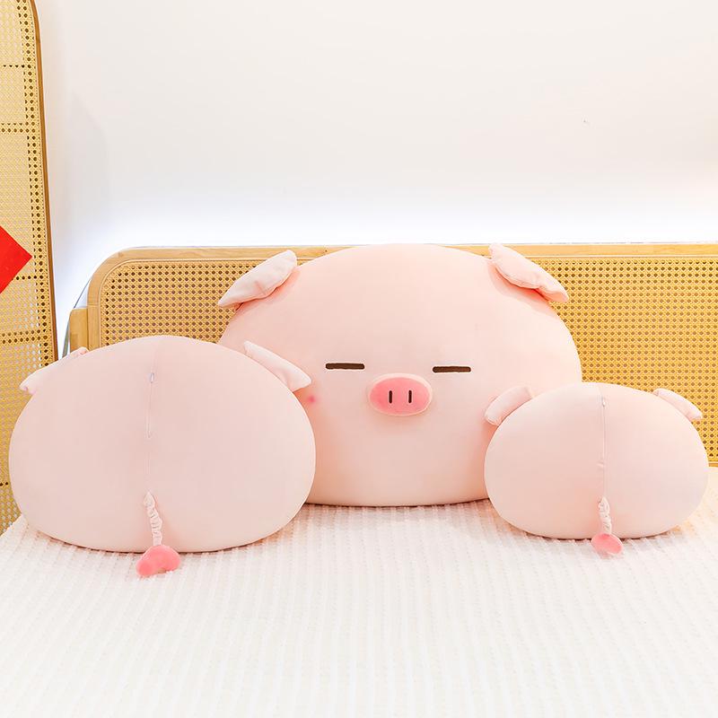 Adorable Pig Plush Pillow Cushion for Bed and Sofa - Perfect Gift for Girls