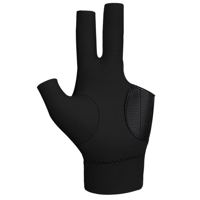 Unisex Non-Slip Three-Finger Billiards Gloves - Light, Breathable, Highly Elastic