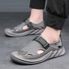 Hollow Men's Sandals Soft Sole Summer New Vietnam Rome Leisure Beach Hole Hole Hundred Towers Bag Head Leather Shoes