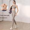 OEING Women's Sports Bra & Yoga Leggings Set