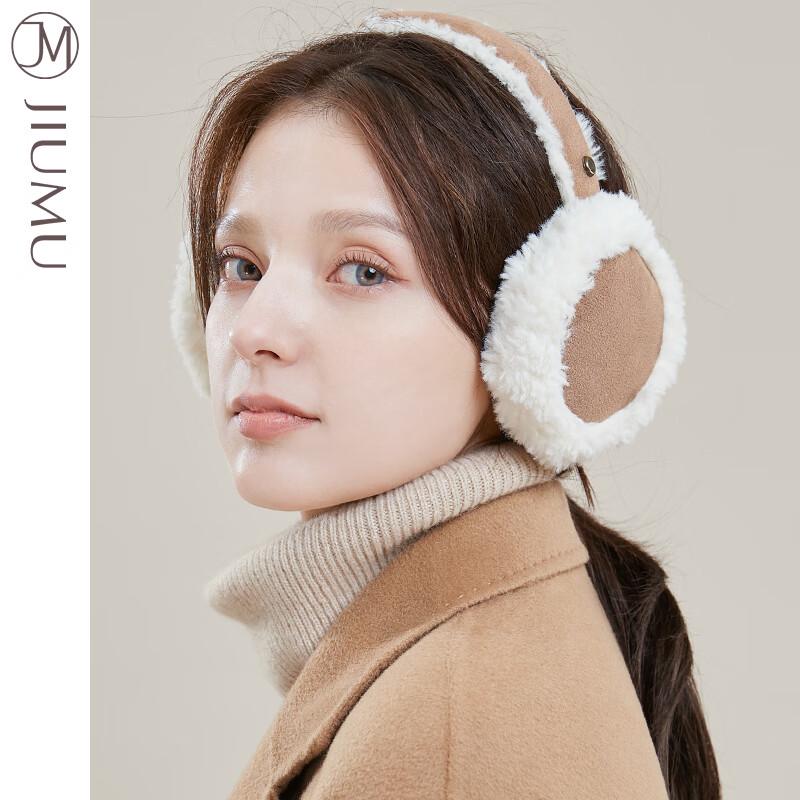 JIUMU Women's Plush Winter Earmuffs
