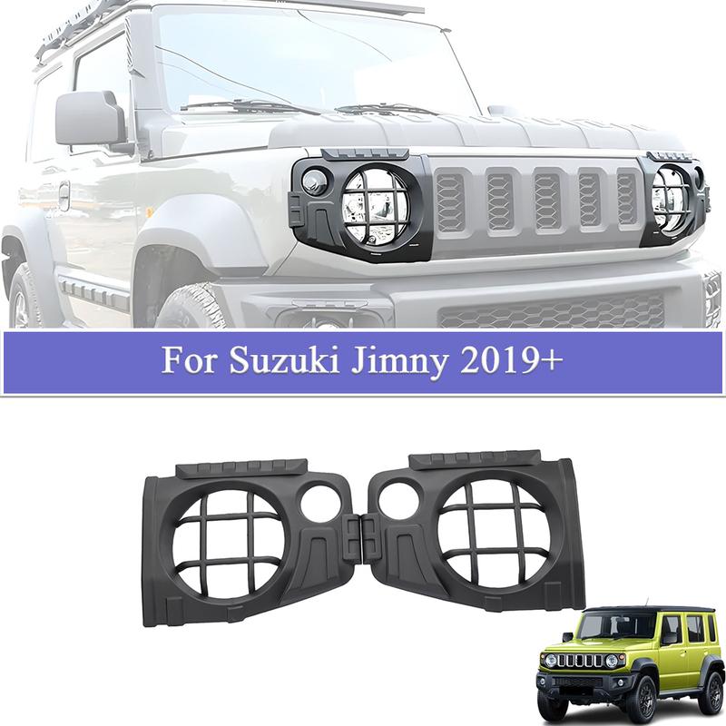 Headlight Guard Cover Protector for Suzuki Jimny JB64 JB74 -2026 Fog Lights Decoration Car Styling Exterior Accessories