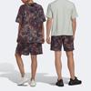 Adidas X Parley Loose Splatter Print Sports Shorts Men Bottoms Khaki HK4513