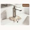 Creative Silicone Faucet Mat Quick Drainage Shell Drainage Mat  Countertop Use