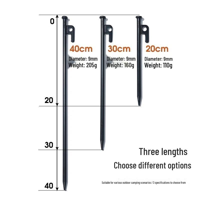 

Lilang Outdoor Camping Steel Tent Pegs