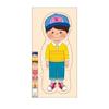Children's Early Education Characters Body Organ Structure Cognitive Puzzle Brain Multi-Layer Development Wooden Toys