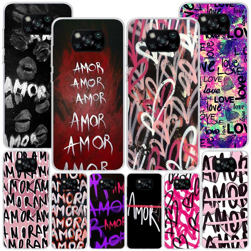 AMOR This Is Love Phnoe Case for Xiaomi Poco X5 X6 X7 Pro X4 Gt F7 Ultra M8 M7 Redmi 15C 15 13C 13 12C 12 Unique Cover Coque Poc