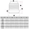 1PCS  Male Billet Stainless Steel Straight Male Weld Fitting AN6 AN8 AN10 AN12 AN16 AN20 Adapter Weld Bung Nitrous Hose Fitting