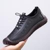 2022 Summer New Lofook Shoes Trend Casual Men's Leather Shoes Ox Tendon Soled Men's Shoes