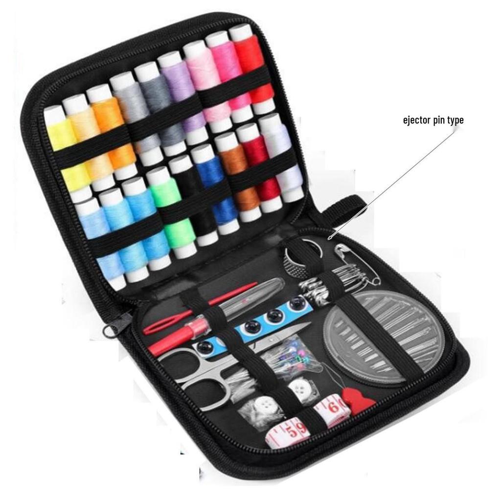 Portable Cross Stitch Needle Threader & Sewing Repair Kit: Practical Handmade Household Tool Set