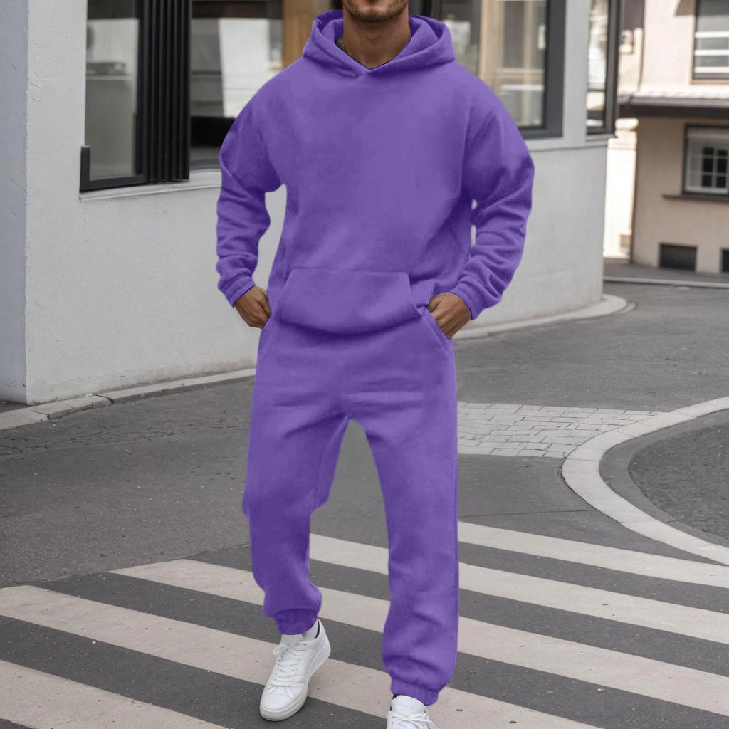 Zestaw dopasowanych bluz z podszewką dla par Kolor zimowy Luźny krój Unisex