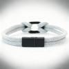 Noter New Unique Men Cord Bracelet Premium Selected 4mm Rope Detachable Magnetic Buckle 6 Color Options Versatile Accessories