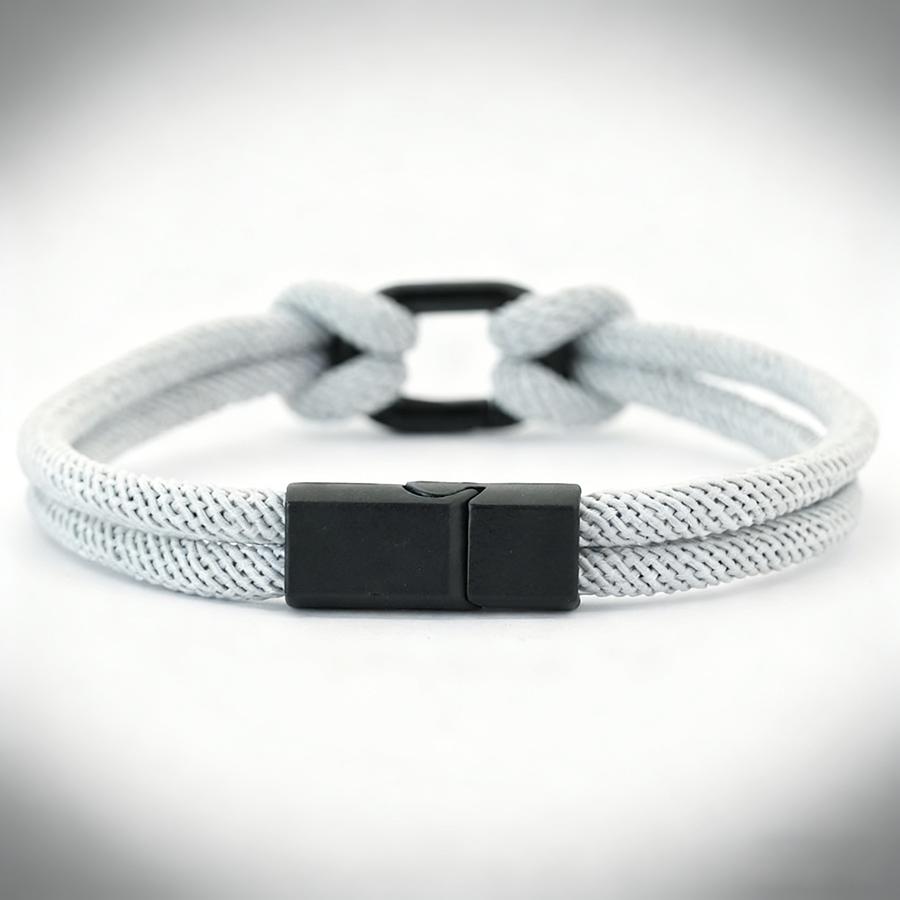 Noter New Unique Men Cord Bracelet Premium Selected 4mm Rope Detachable Magnetic Buckle 6 Color Options Versatile Accessories