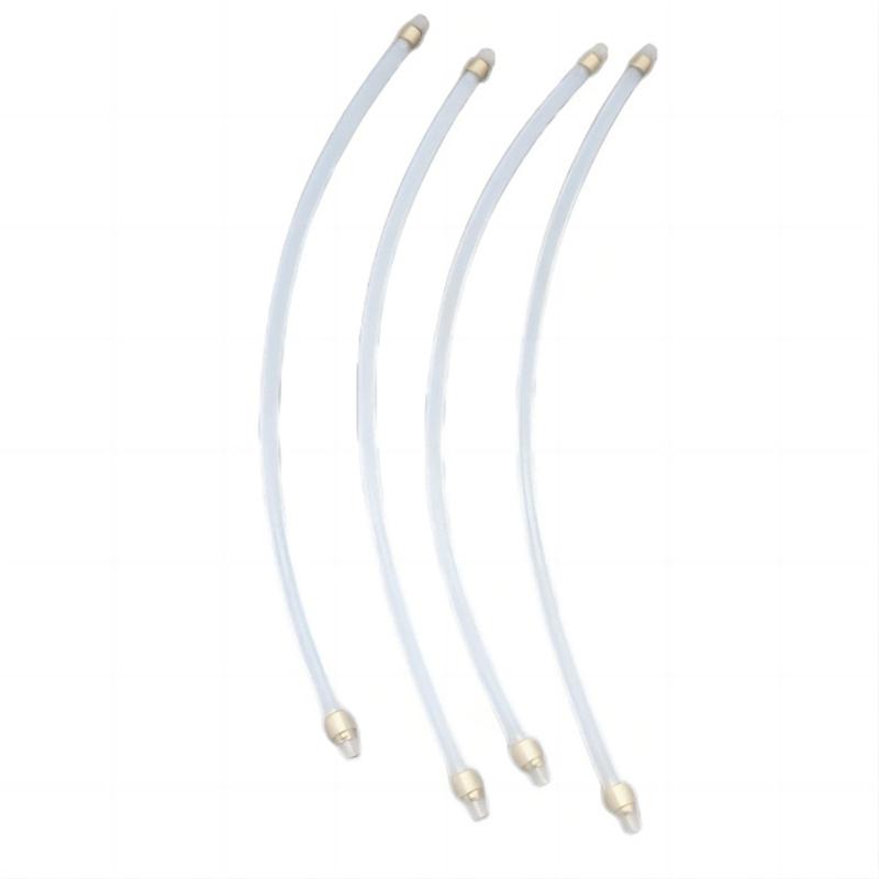 20cm High Pressure PTFE Inlet Pipe Transparent Filter Sleeve Temperature Resistance Accessories For Coffee Machine