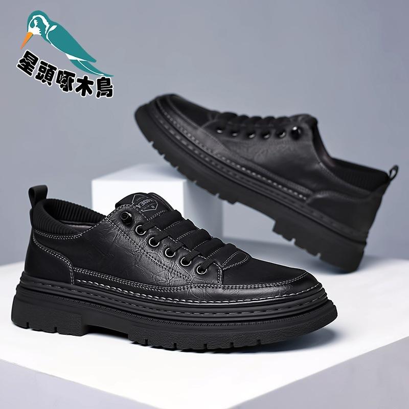 New men's shoes men's light luxury casual shoes lightweight versatile comfortable soft-soled driving shoes