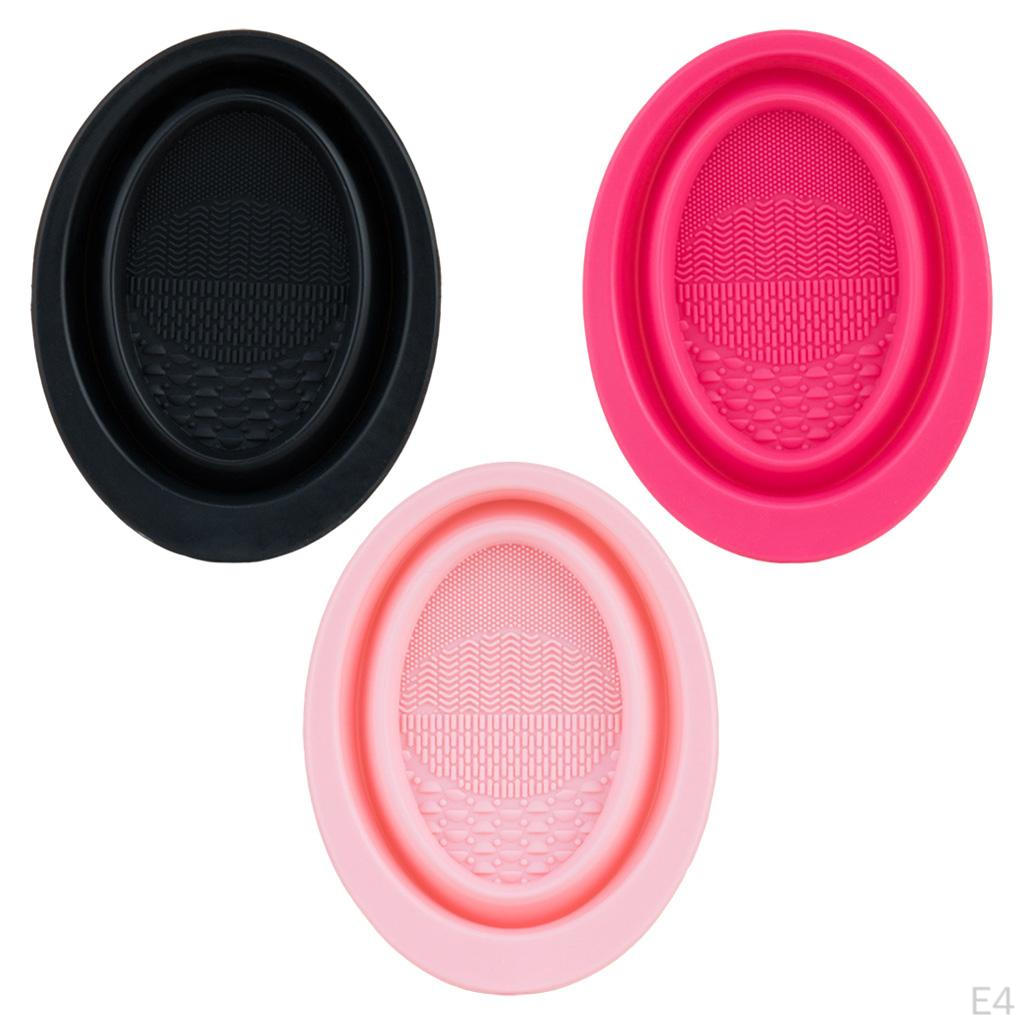 Cleaner, Cleaning Bowl, Makeup Sponge Washing Portable Soft Texture Easy to Use Convenient Travel