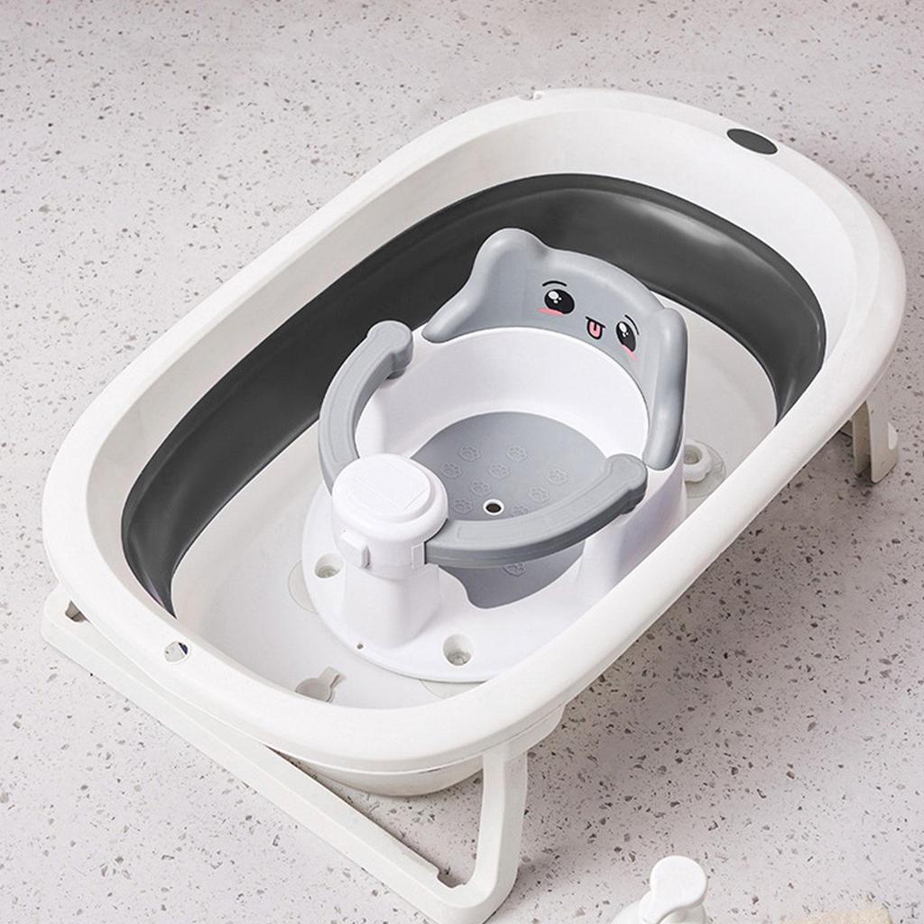 Baby Bath Tub Seat Infant Chair for Sitting Up 6 Months and Gray