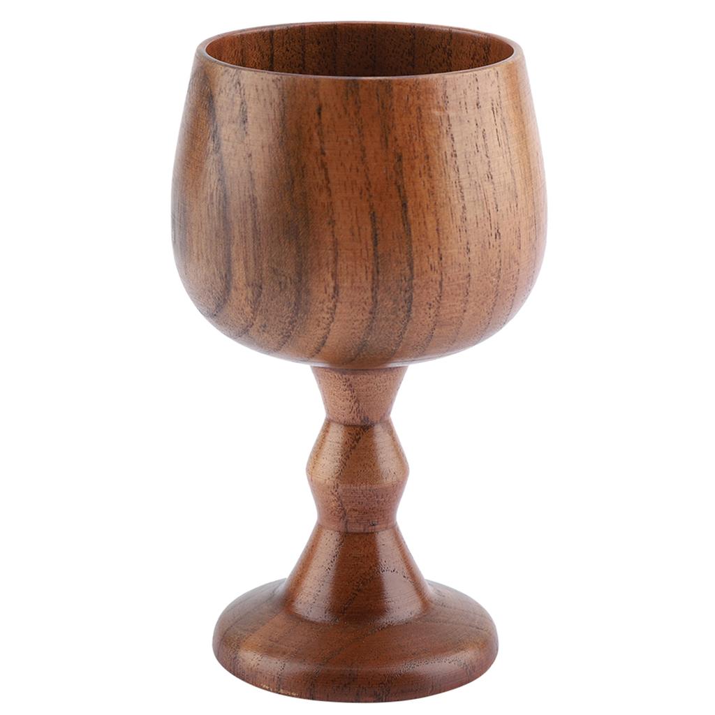 Healthy Wooden Cup Elegant Coffee Wine Grape Drinking Cups Multi Functional Wood Mug