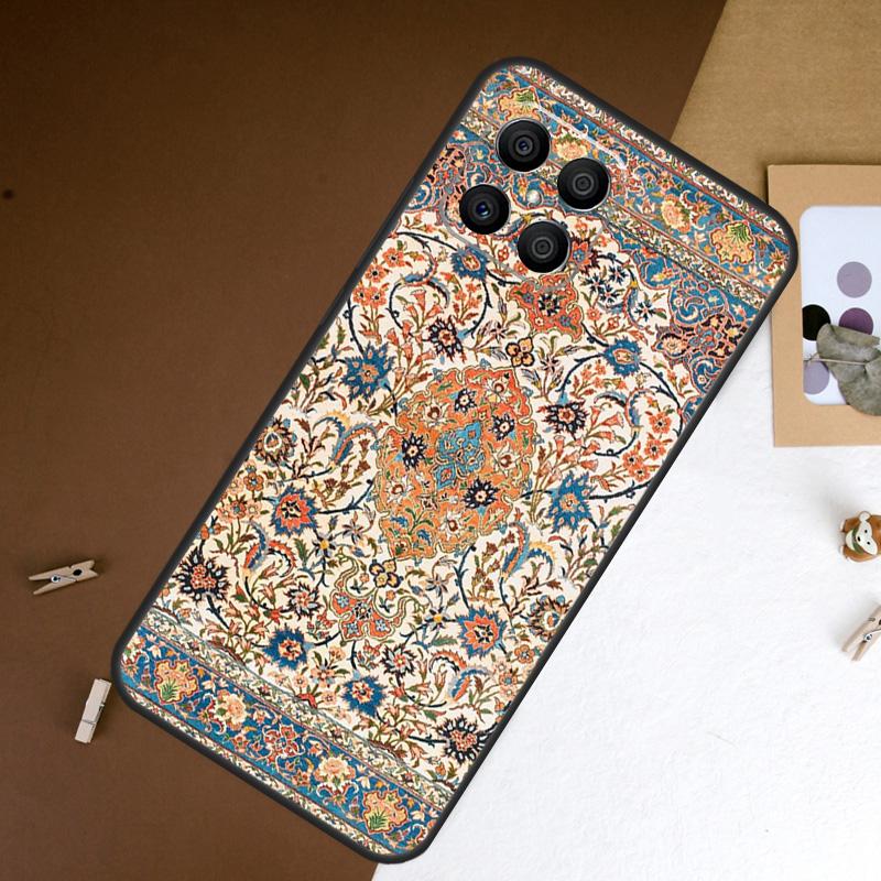 Persian Carpet Floral Pattern Phone Case For Honor 90 Lite 50 70 Magic 5 6 Pro 8X X6 X7 X8 X9 X8a X7a X6a X9b X9a Cover