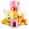Portable Blender Mini Blender for Shakes and Smoothies Rechargeable USB 380Ml Traveling Fruit Juicer Cup with 6 Blades