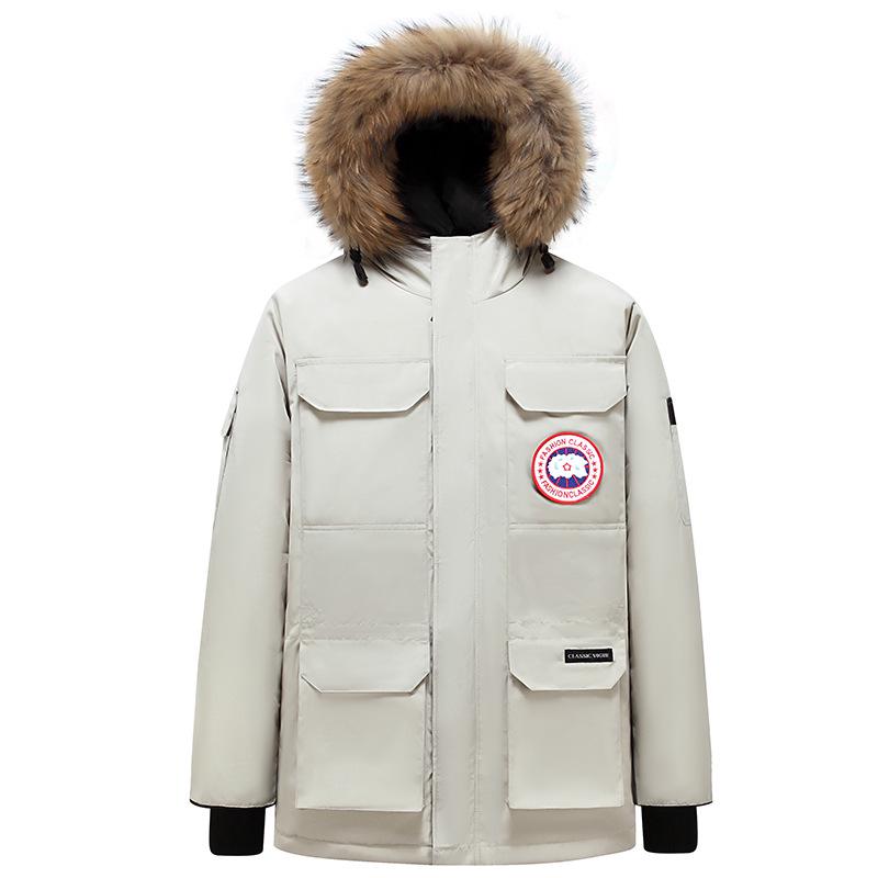 Winter 2024 Unisex Mid-Length Down Jacket