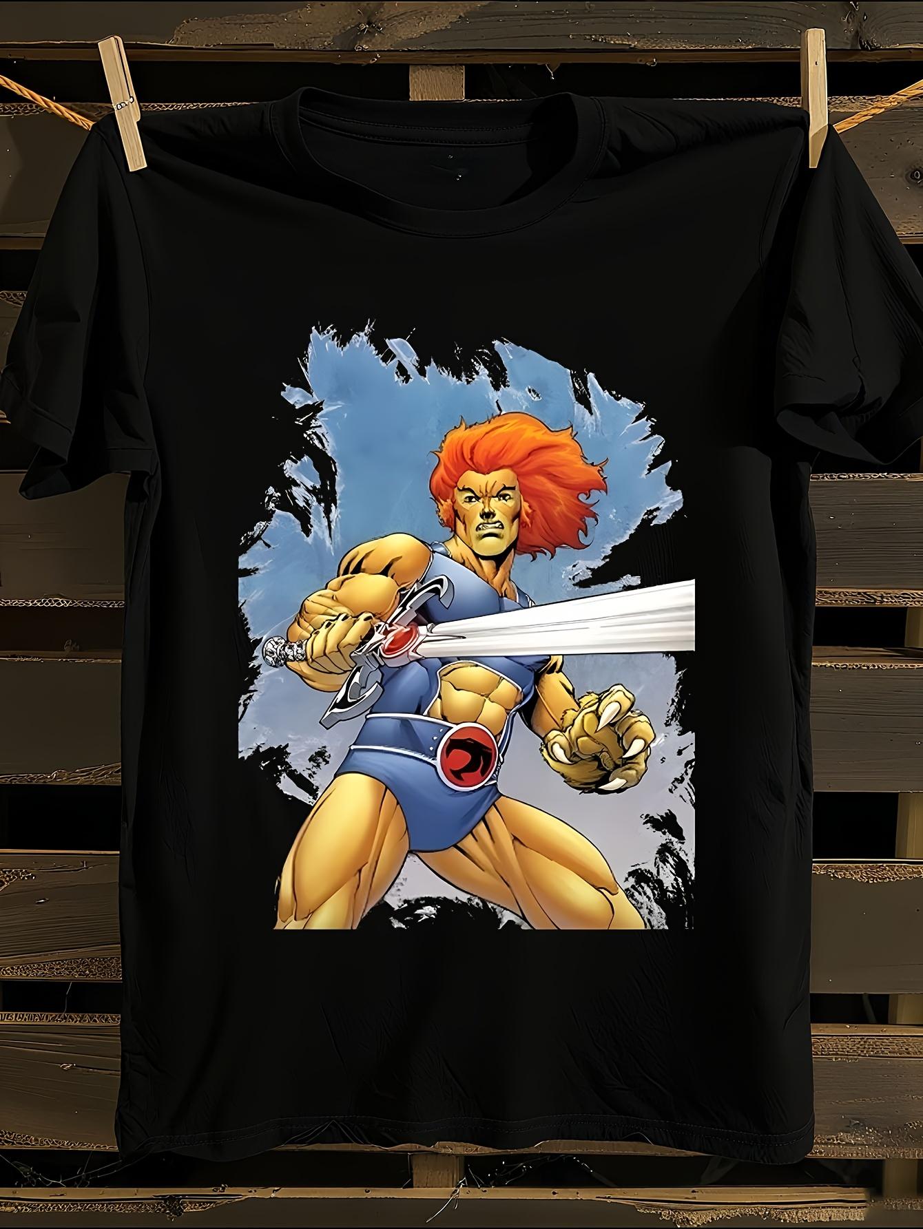 s Thundercats Mumm-Ra Cheetara Retro Anime T-shirt XL