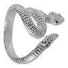 Gothic Rattlesnake Wrap Ring Serpent Adjustable Ring Unisex Birthday Jewelry
