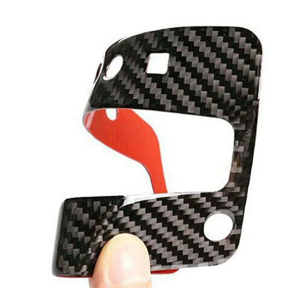 Dla Nissan Sentra 2013-2019 Osłona panelu zmiany biegów Wymienna osłona konsoli środkowej z włókna węglowego z winylu Osłona dźwigni zmiany biegów