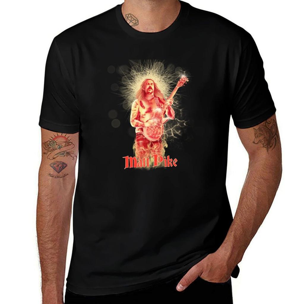 Matt Pike (High on Fire) TShirt Basic Solid Color Casual Tee Shirt