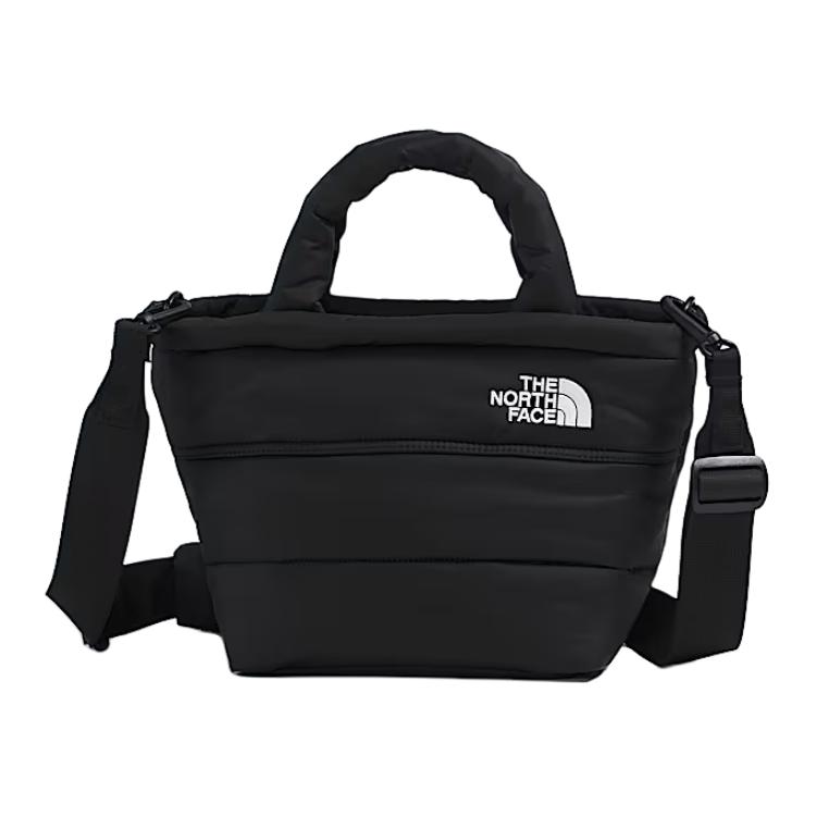 

The North Face Nuptse Logo Design Nylon Mini Shoulder Tote Bag Unisex bags Black NF0A8F06-KY4 Black