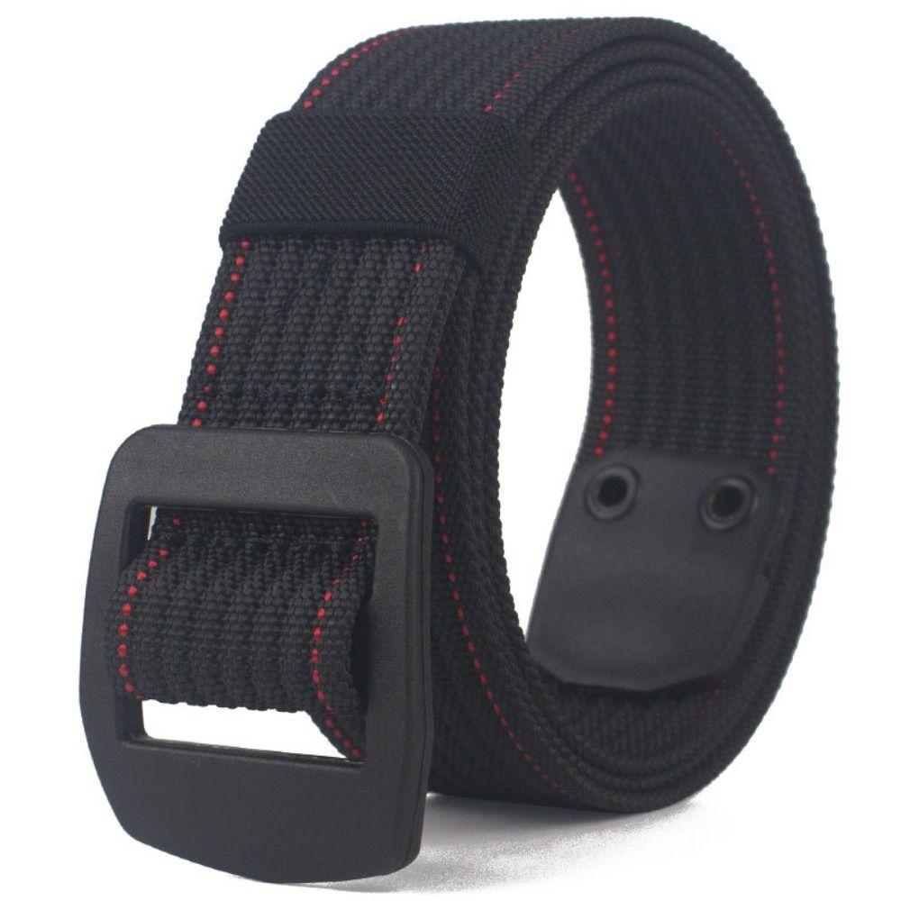 Casual Braided Belt Business Canvas Strap Fashion Weave Waist Band