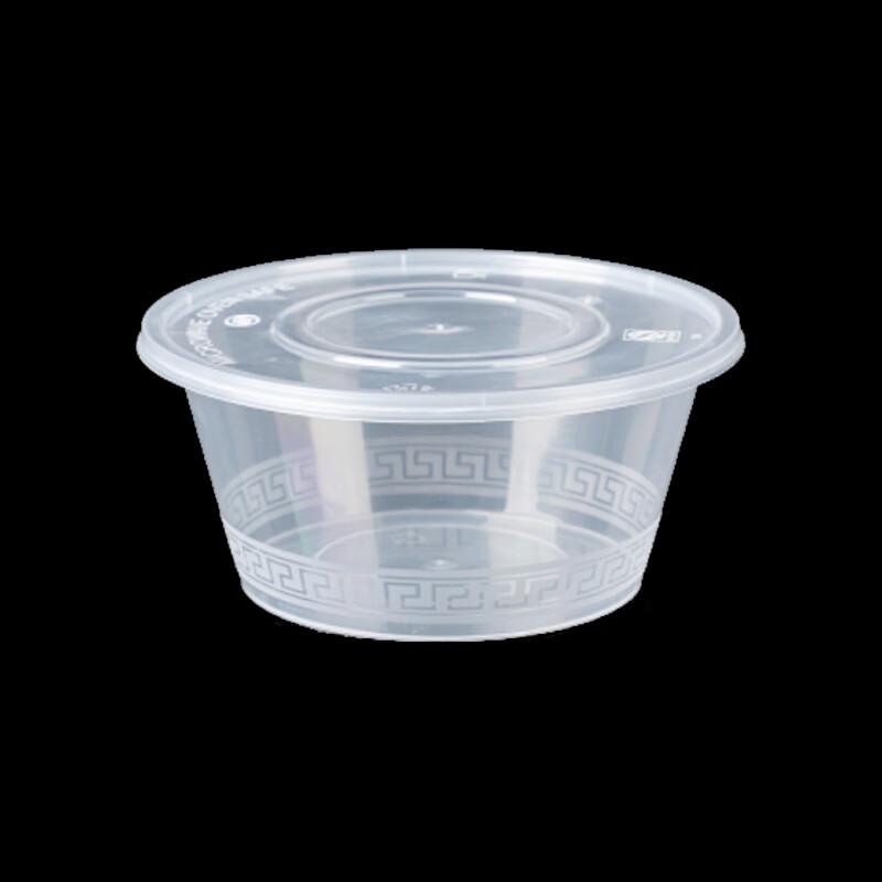 Ronghe 1250ml Round Disposable PP Meal Containers
