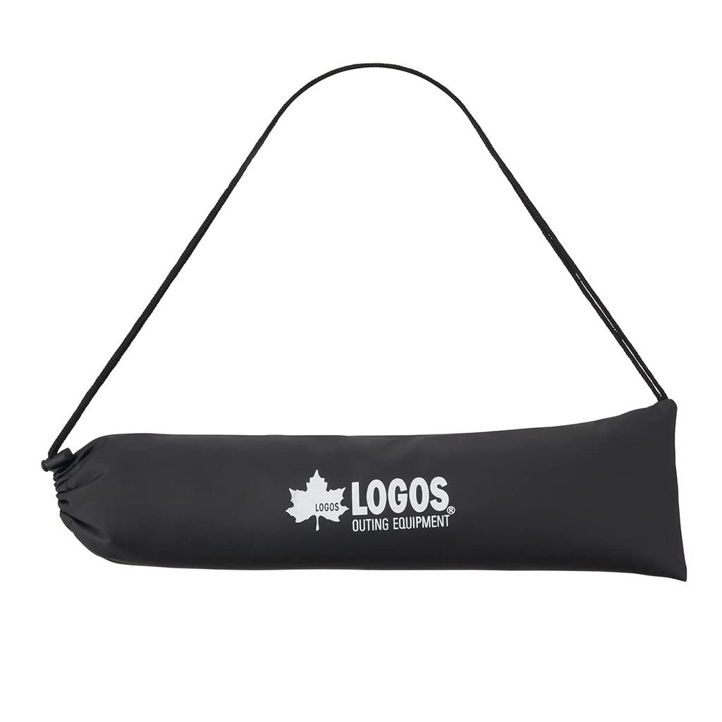 LOGOS Handy Flat Lantern Stand 71905008, Black, Approx. 48cm Wide x 42cm Deep x 48-123cm High