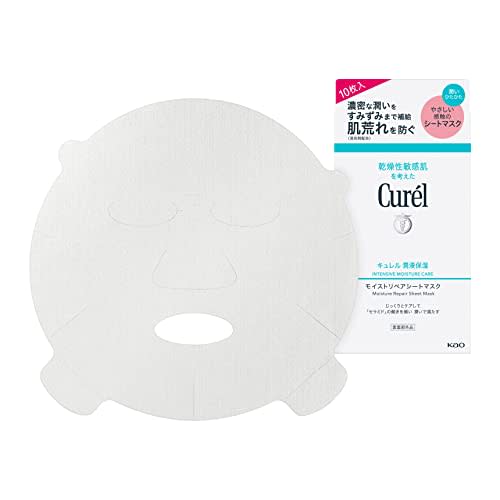 

[Online only] Curel Moisturizing Moisturizing Repair Sheet Mask [Quasi-drug] 10 sheets