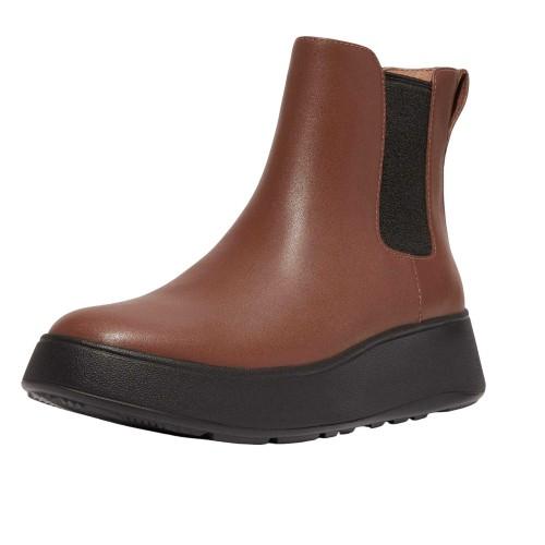 Fit Flop Womens/Ladies F-Mode Leather Flatform Chelsea Boots