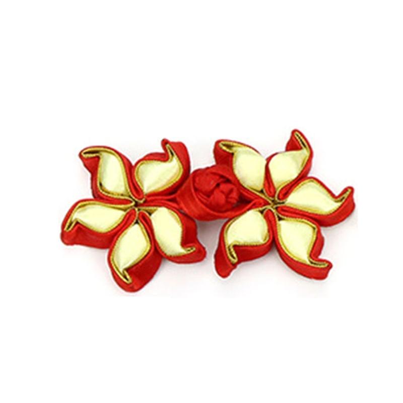 Chinese Knot Frog Buttons Cheongsam Buttons Flower Chinese Closures Buttons Sewing Fasteners for DIY Chinese Cloaks Coat