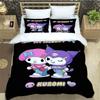 Cute My Melody Bedding Sets Exquisite Bed Pillowcase Children Duvet Cover Bed Comforter Set Bedding Set Luxury Birthday Gift