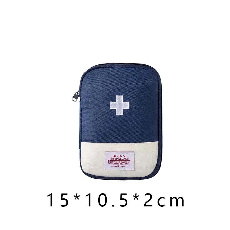 Trusă portabilă de prim ajutor Trusă de urgență medicală Geanta de depozitare a medicamentelor Organizator convenabil de depozitare în aer liber de mare capacitate