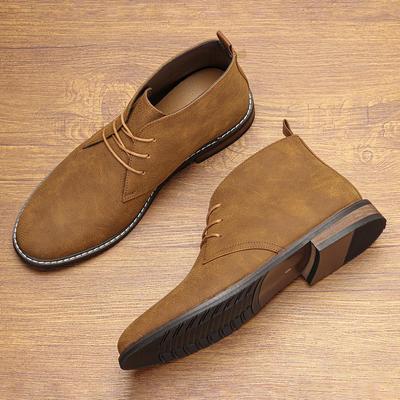 Męskie buty pustynne Retro amerykańskie buty męskie