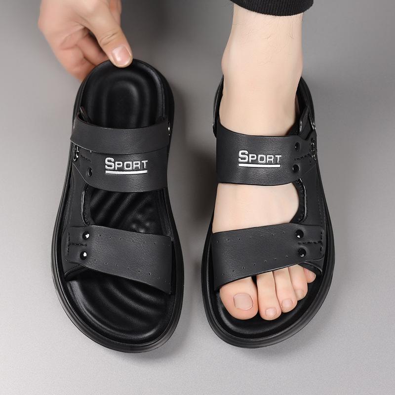 New Summer Beach Shoes Open-toed Casual Fashion Non-slip Sandals Breathable Soft Cool Fashion Versatile Slippers
