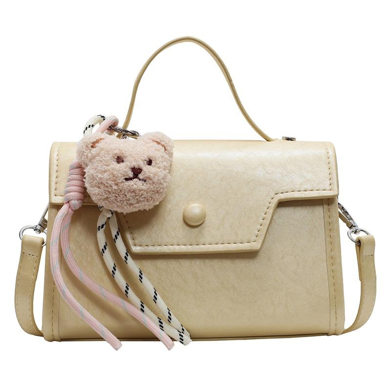 

Модная портативная маленькая квадратная сумка Женская новая сумка через плечо Повседневная универсальная сумка-мессенджер no pendant жёлтый