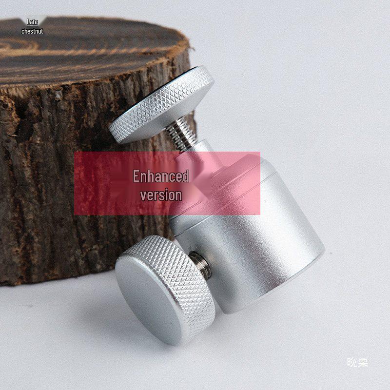 Universal Metal Ball Head Tripod Accessory for DSLR & Phone Holder, Fishing Light, Live Streaming Bracket