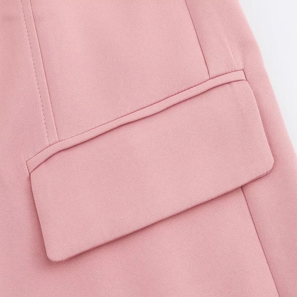 Spring and Autumn New Product Women's Temperament Solid Color Slim Fit  Single Breasted Casual Suit Jacket