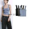 Spring New Women's Clothing Fashion Style Multi-Color Selection Lace Trim Wide Camisole Short Tops 1660300