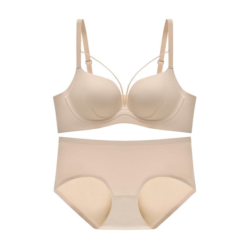 Traceless gathering, secondary breasts underwear, sexy pure desire to support, showing big breathable leopard print, small chest, no steel ring bra