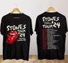 The Rolling Stones Hackney Diamonds Tour 2024 T-shirt, Size S-4XL