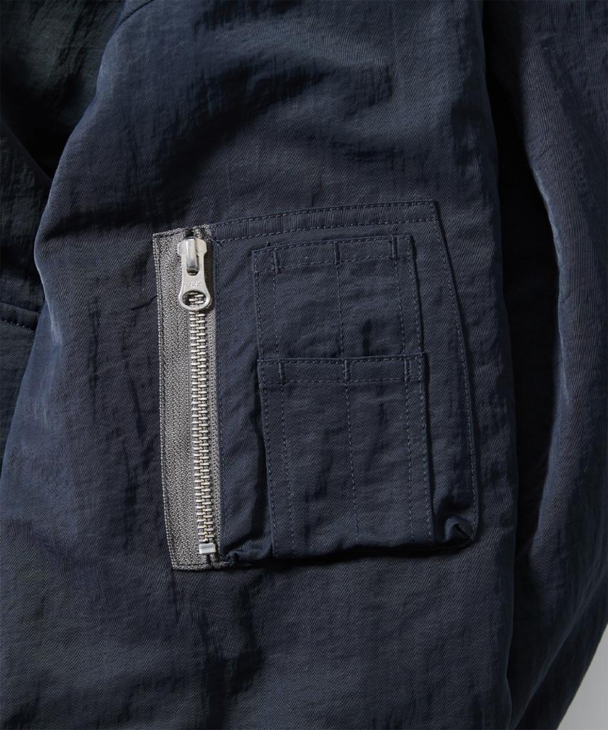 HORLISUN Airborne Nylon Padding Jacket Navy