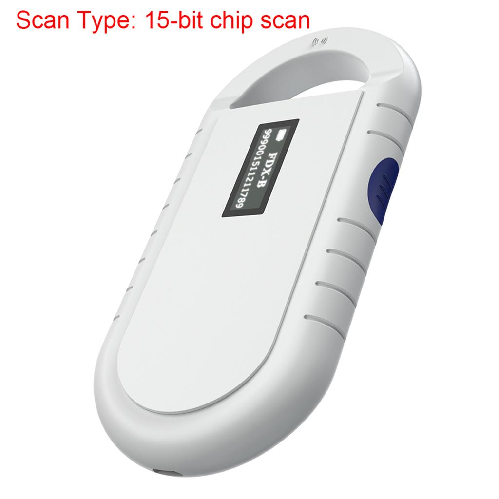 Portable Handheld Animal Chip Reader Pet Microchip Scanner Universal RFID Reader