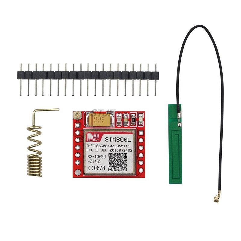 SIM800L GPRS GSM Module Micro SIM Card Core Quad-band TTL Serial Port Antenna PCB Wireless WIFI Board for Arduino Smart Phone